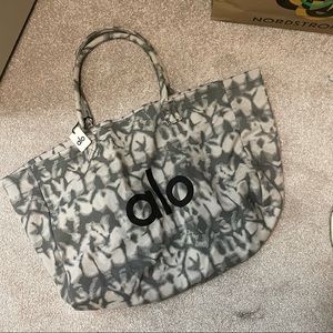 alo canvas tote bag